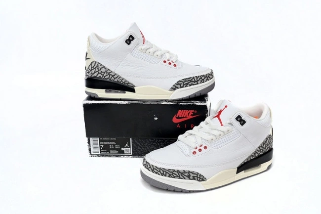Bmlin Cement Jordan 3 DN3707-100 Retro White Reimagined 0807